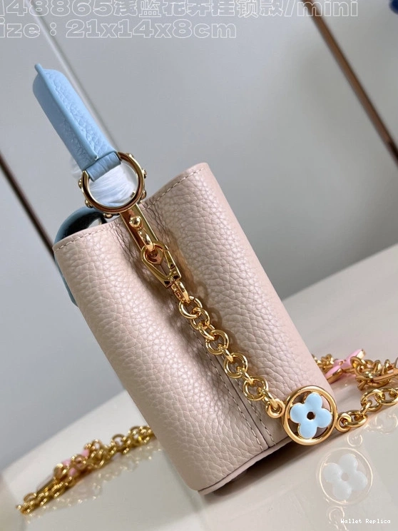 Affordable LOUIS CAPUCINES VUITTON MINI-21*14*8CM 0719
